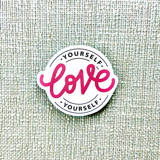 Love Yourself Sticker